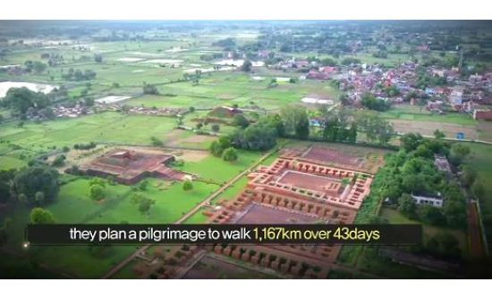 Солонгос лам нар Энэтхэгийн нутгаар мөргөл хийнэ