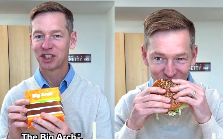 “McDonald's”-ийн захирал бүтээгдэхүүнээ биечлэн сурталчилсан нь ямар үр дүн авчрав?